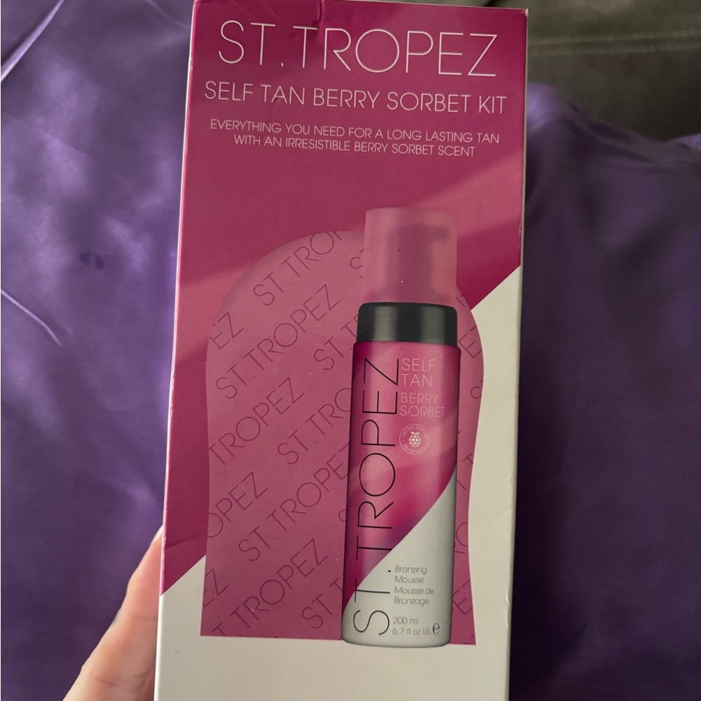 St. Tropez Berry Pink Self Tan Sorbet Kit